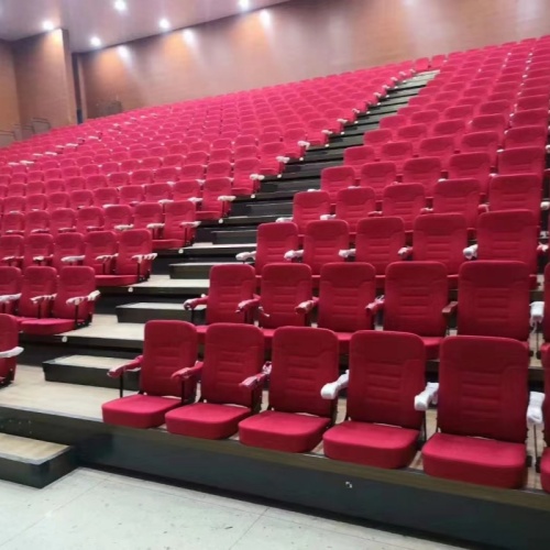 Retractable Bleacher with Backrest for Grandstands