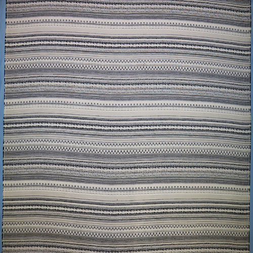 Tissu Jacquard en Polyester à Rayures