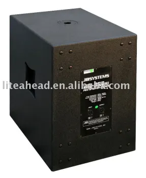 Audio Subwoofer Speaker cabinet - VIBE-15SUB MkII