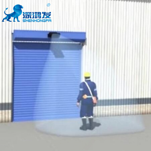 Man-Vehicle Separation Radar High Speed Industrial Door