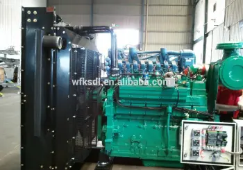 CPT800GF SPA12V190ZLDT 800kw/1000kva 4-stroke gas generator