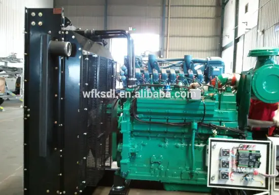 CPT800GF SPA12V190ZLDT 800kw/1000kva 4-stroke gas generator