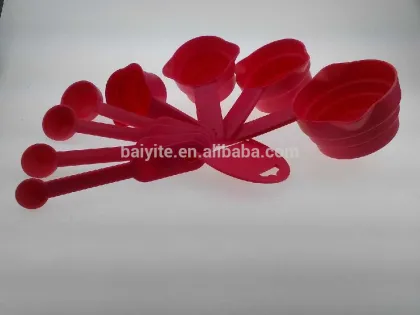 colorful spoon,plastic measure spoon,houseware plastic spoon.