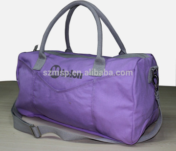Woman canvas travel bag