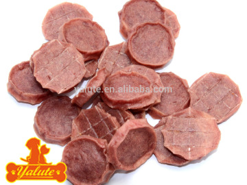 Duck chips private label dog snacks