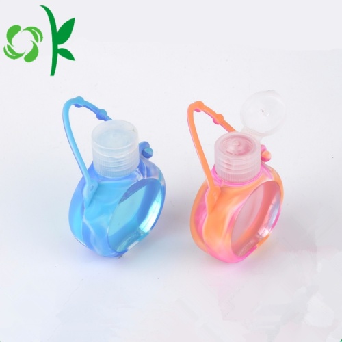 Silicone Pocket Hand Liquid Bottles Sanitizer Cover Houder