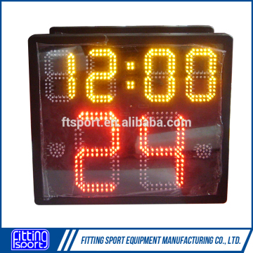 Digital Electronic Basketball Scoreboard With Shot Clock