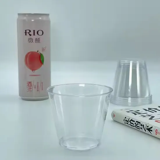 Clear Disposable Plastic Injection Molded Cup