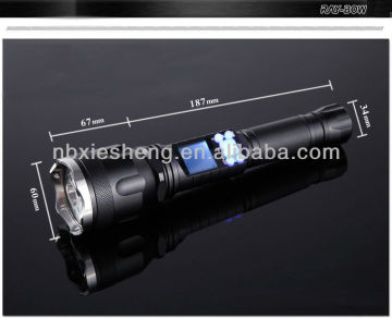 9W LED -zaklamp met timer
