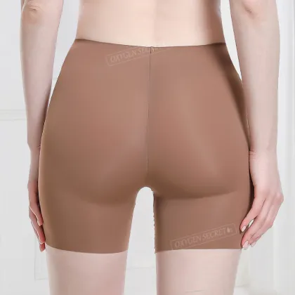 OXYGEN SECRET High Waist Stretch Seamless Biker Shorts
