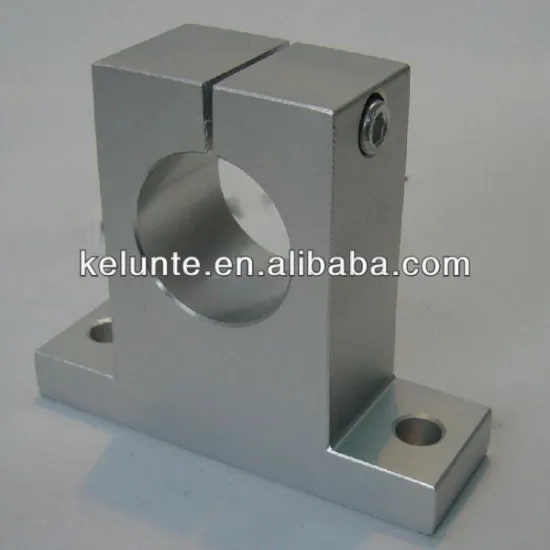 SK60 Chrome Linear Rail Shaft Guide Support Bracket/Bearing