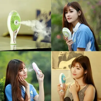 mini fan quiet rechargeable remote