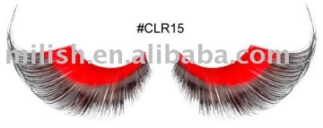 custom color and synthetic eyelashes extension ME-0021