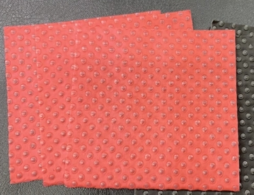 Red/Black Absorbent fruit food pads