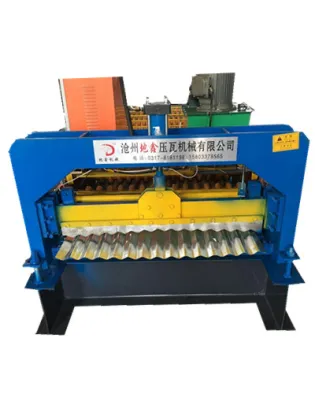 DIXIN Corrugated roofing roll forming machine