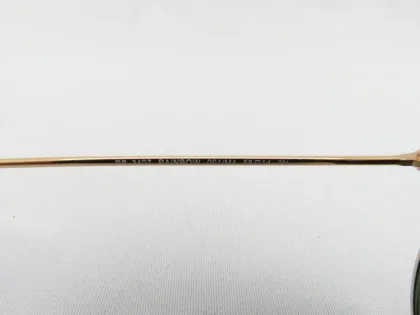 Oem Ray Ban Small Aviator Rb3407 Green Sunglasses 58# Gold Mirror Lens