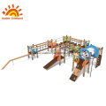 Outdoor Playground HPL Tube Balance Equipment