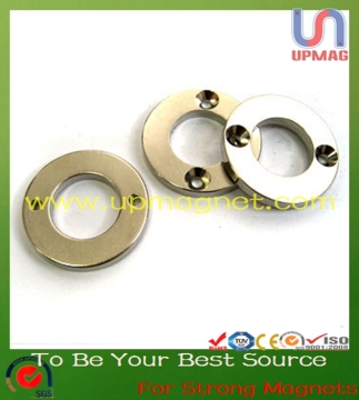 NiCuNir coated Ring Neodymium customized magnets for industry
