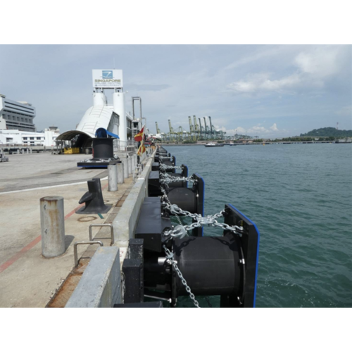 UHMWPE marine fender facing pad