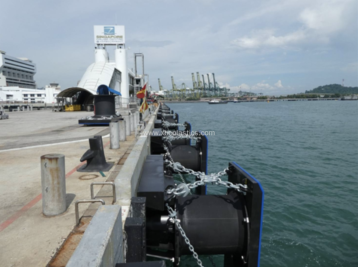 UHMWPE marine fender facing pad