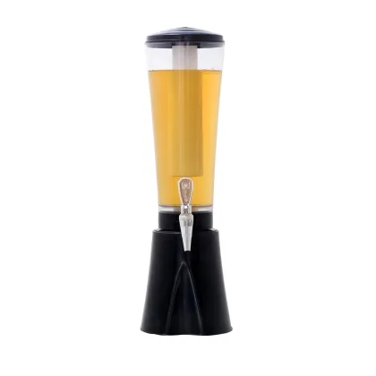 Glow-in-the-Dark Ice Tube Draft Beer Tower for Hotel Catering