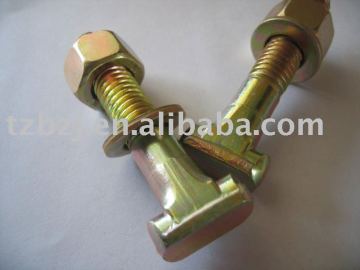 Flat Head Square Neck T bolt