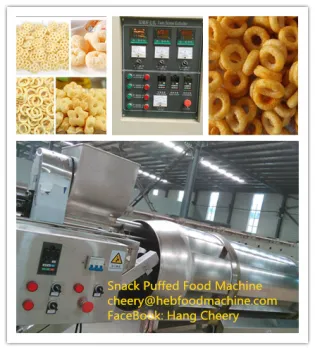 SH-23 factory good quality customers interested puffed food machine