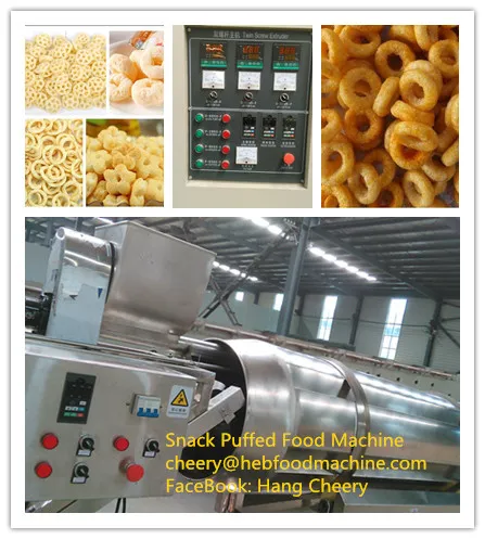 food factory latest snack food  machine