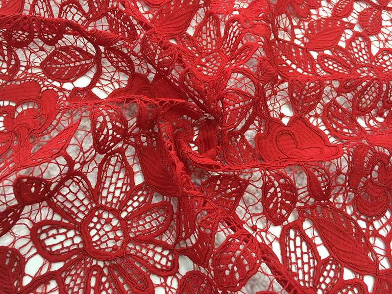Hot Fashion Cord Embroidery Fabric