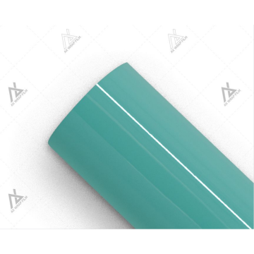 Gloss Tiffany Blue Vinyl Car Wrap Film 1.52 * 18M