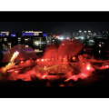 Water Dancing Fountain Show with fire