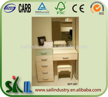 five drawers dressing table