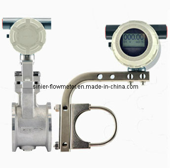 Split Vortex Flowmeter for Flow Control