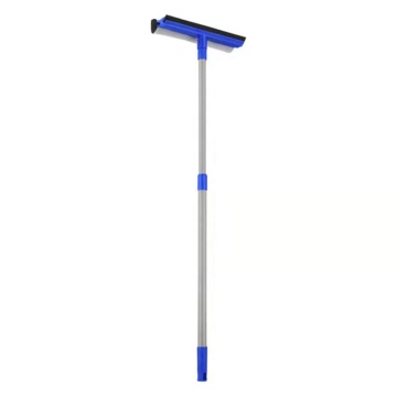 Window Squeegee Cleaner: A Comprehensive 2-in-1 Tool with Scrubber and Extension Pole for Efficient Car and Windshield Cleaning