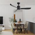 Nordic Modern Simple Natural Plywood Blades ceiling fan