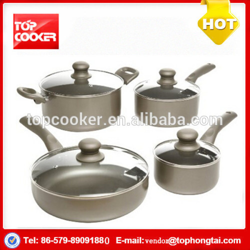 Aluminium Color Non-stick Kitchen King Cookware