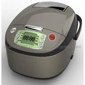 Voice assist LCD cuisinart rice cooker, multi cooker with ceramic coat