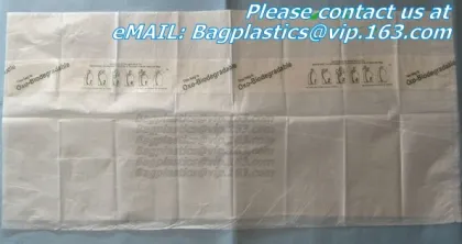 compostable bags plastic waste garbage bag, compostable biobased plastic tshirt bag, compostable kitchen trash bag