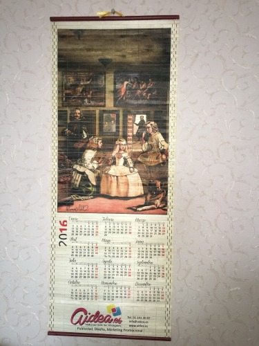 Custom Wooden calendar 2016 Wooden wall calendar Wooden scroll calendars