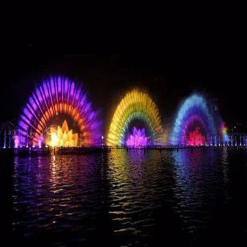 Fonte flutuante à prova de intempéries para áreas de água de resort