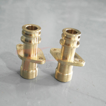 Custom cnc machining parts brass metal spare parts