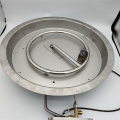 Linear drop Fire Pit Burner Kit for kitchen