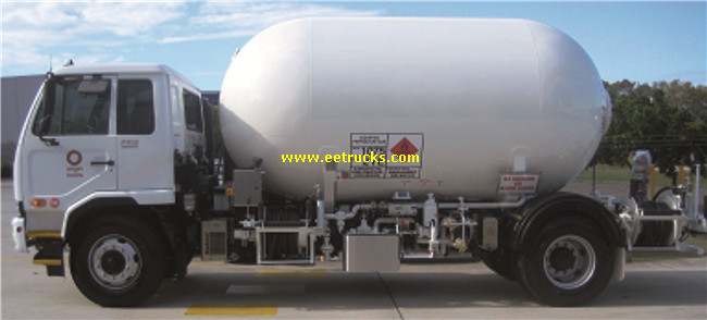 10000 Litres 5MT Propane Bobtail Trucks