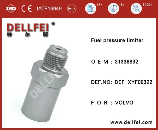VOLVO Brand New Fuel Pressure relief valve 31336892