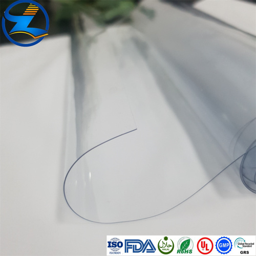 0,1-2mm Super Clear Soft PVC φύλλο