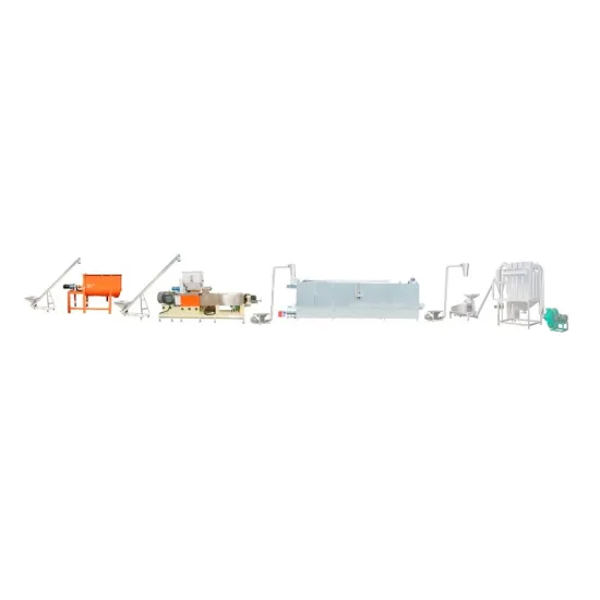 Industrial Processing Line for Puffed Modified Starch and Pregelatinized Starch: Extruder, Dryer, and Grinder Solutions