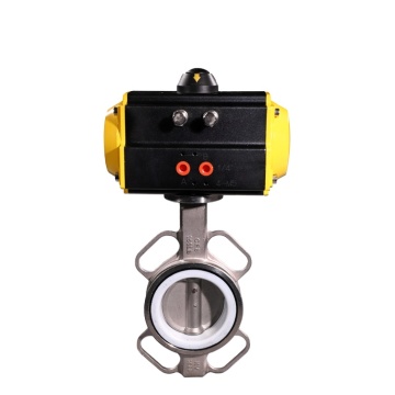 6 Inch 2-inch PTFE Lined Stainless Steel Pneumatic Actuator Butterfly Valve: Specifications and Applications