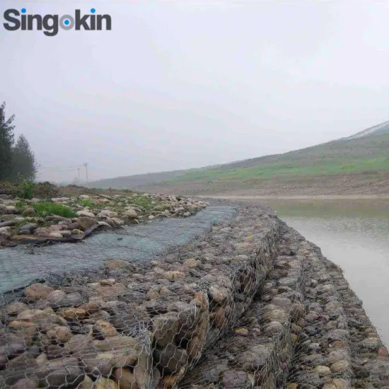 2.7 Wire Standard Sizes Galvanized Hexagonal Mesh Gabion Baskets