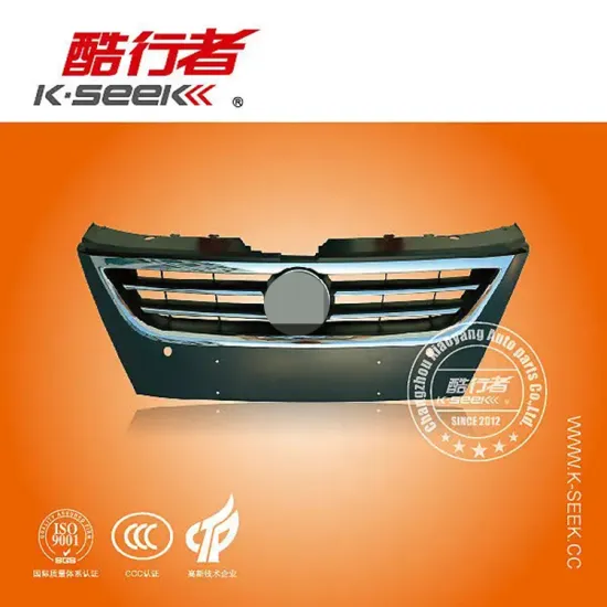 KSEEK Original Electroplated Silver Grill for VW Passat CC