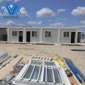 mit Glaswand billig Prefab Containerhaus